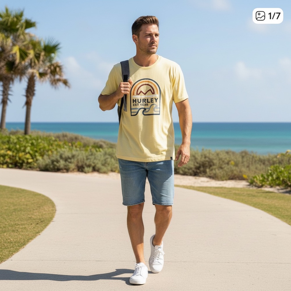 Hurley Men’s Graphic Tee